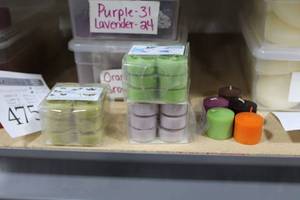 Lot of (128) Tea Light Candles