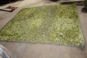 Shag Area Rug 8x10 Green