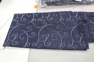 Lot of (10) Tablecloths 132D Navy Blue