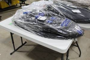 Lot of (6) Tablecloths 132D Black
