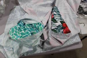 Lot of (2) Tablecloths 132D Patterns