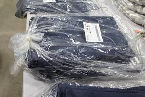 Lot of (8) Tablecloths 90x156 Blue