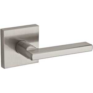 3 KWICKSET Halifax Square Satin Nickel Passage HallCloset Door Lever