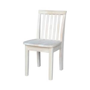 Unfinished Wood Kids Chair