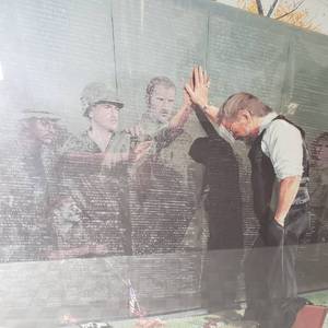 lot 156 image: REFLECTIONS Vietnam Memorial Framed Print by Lee Teter