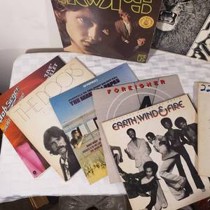 lot 74 image: Collection of 60s and 70s Rock Vinyl LP Albums (b)