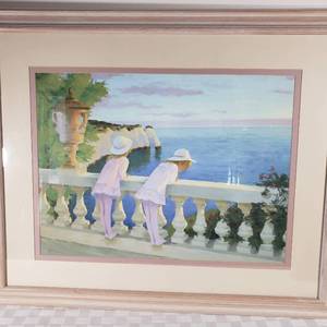 lot 151 image: ON HOLIDAY Framed Print