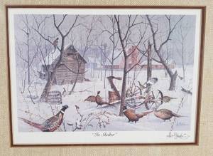 lot 134 image: Les Kouba Framed Triple Prints, signed