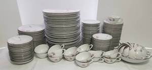 lot 95 image: Massive Set of Sango China  Dawn Rose