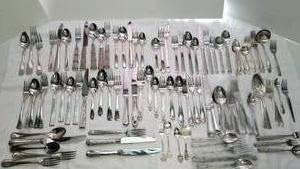 lot 103 image: Over 22 Patterns of Flatware