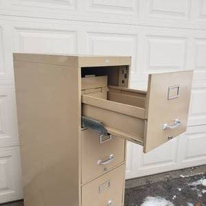 lot 204 image: 52 Inch Home office Filing Cabinet