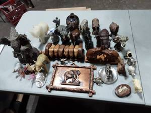 Large Collection Of Elephant Figurines