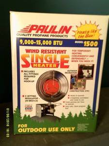 paulin wind resistante heater 9,000...