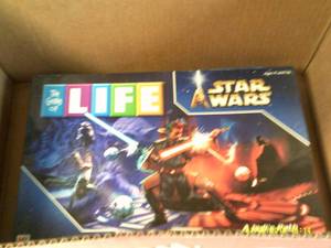box of vintage games ...