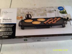 20 inch used griddle and a used kit...