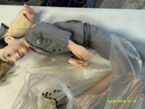 misc animals and dolls and a vintag...
