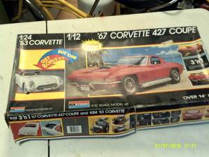 vintage corvette model has not been...