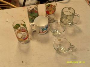 vintage mcdonalds cups and others ...
