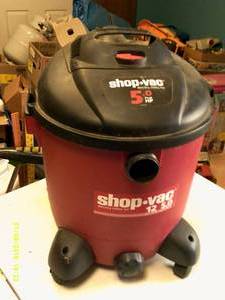 5.0 hp shop vac 12 gallon no hose ...