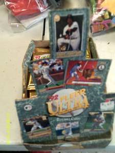 23 unopened fleer ultra baseball ca...