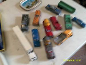 lot of vintage trucks ...