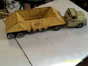 vintage tonka bottom dump trailer a...