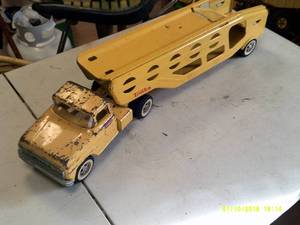 vintage tonka car hauler and semi ...