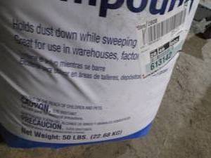 50 pounds sweeping compound
