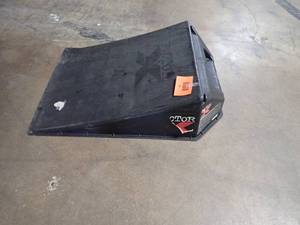 skate or bike ramp, awesome for the back yard