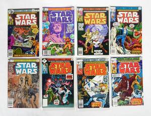 lot 31 image: Lot of 8 Vintage Star Wars Comic Books
