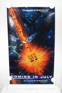 lot 77 image: Set of 2 Vintage 1993 Star Trek The Undiscovered Country Advance Video Release Posters