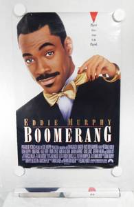 lot 78 image: Set of 2 Vintage 1992 Boomerang Two Sided Movie Posters