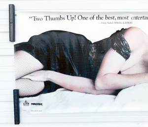 lot 82 image: Vintage 1991 Madonna Truth or Dare Movie Banner
