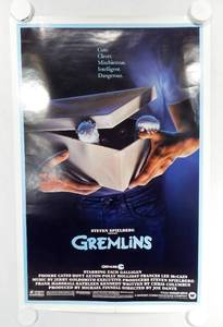 lot 16 image: Vintage 1984 Gremlins Original Movie Poster