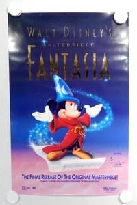 lot 39 image: Vintage 1991 Disney Fantasia Video Release Poster