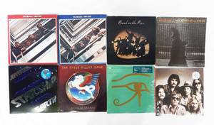 lot 84 image: Lot of 8 Assorted Vintage 1970s Rock Record Albums