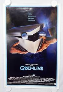 lot 12 image: Vintage 1984 Gremlins Original Movie Poster