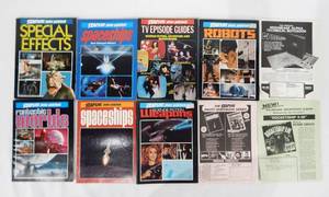 lot 93 image: Lot of Vintage Starlog Magazine Photo Guide Books and Advertisements