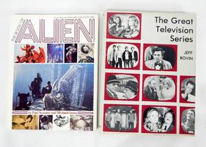 lot 97 image: Vintage The Book of Alien and The Great Television Series Book