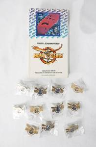 lot 65 image: New Vintage 1991 Navy Seals Pinback and Promotional Screening VHS Tape Set