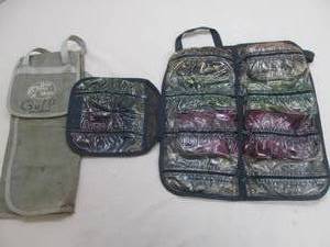 lot 20 image: Pro Bass Shop soft pak tackle case, tackle