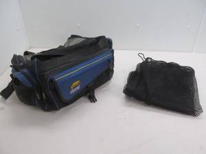 lot 104 image: Plano tackle bag, net bag