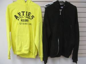 lot 116 image: hoodies