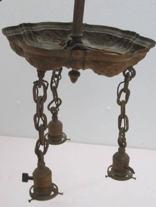 lot 156 image: vintage ceiling light