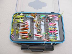 lot 160 image: tackle box ,bait