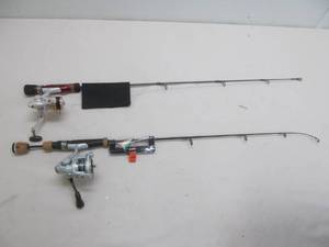 lot 212 image: Ice fishing rods