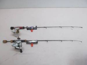 lot 213 image: Ice fishing rods