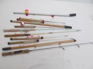 lot 216 image: Vintage ice jig sticks