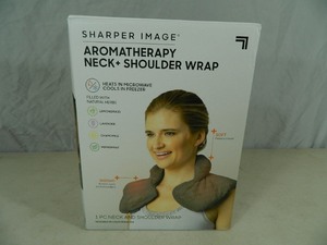 New Sharper Image Aromatherapy Neck and Shoulder Wrap