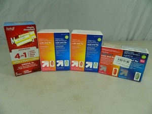 4 New Assorted Boxes of Medication